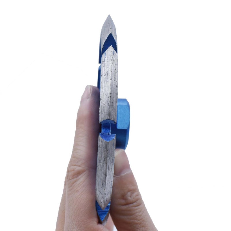 ACTINTOOL 4 1/2 Inch 0.375" Width 5/8"-11 Arbor Crack Chaser Blade, Diamond Mortar Removal Blade for Concrete 4.5, Mortar Removing Tuckpointing Blade (4.5" x 0.375") - Image 5